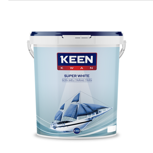 Sơn siêu trắng trần - SUPER WHITE - E60